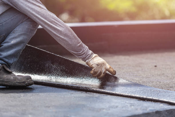 Professional Basement Waterproofing technician working in Orchard Park, NY